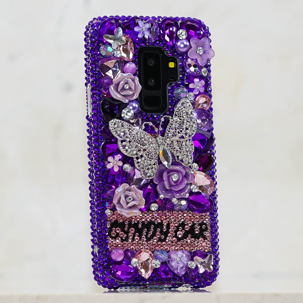 purple butterfly samsung galaxy s9 case