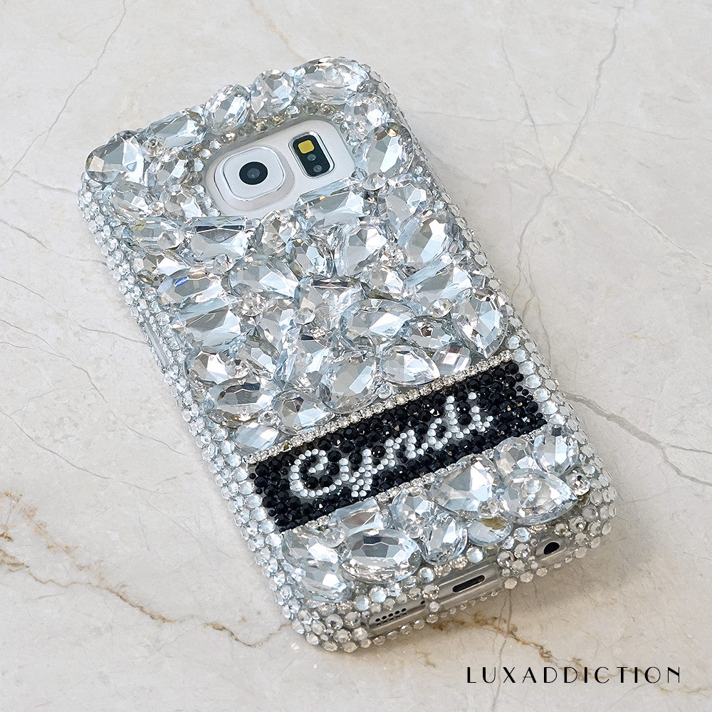 custom crystals Samsung S8 case
