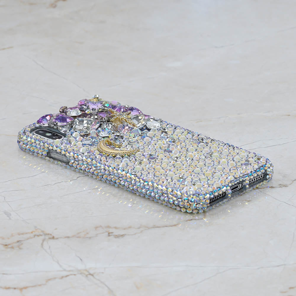 swarovski crystals iphone case
