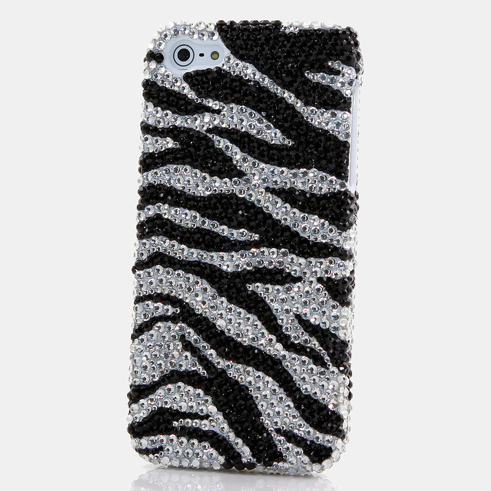 Black and White Zebra Design case made for iPhone 5 / 5S