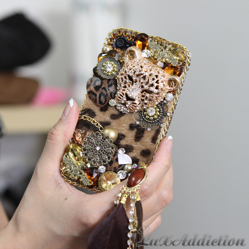 LUX Leopard Design Case Made for iPhone 4 / 4S