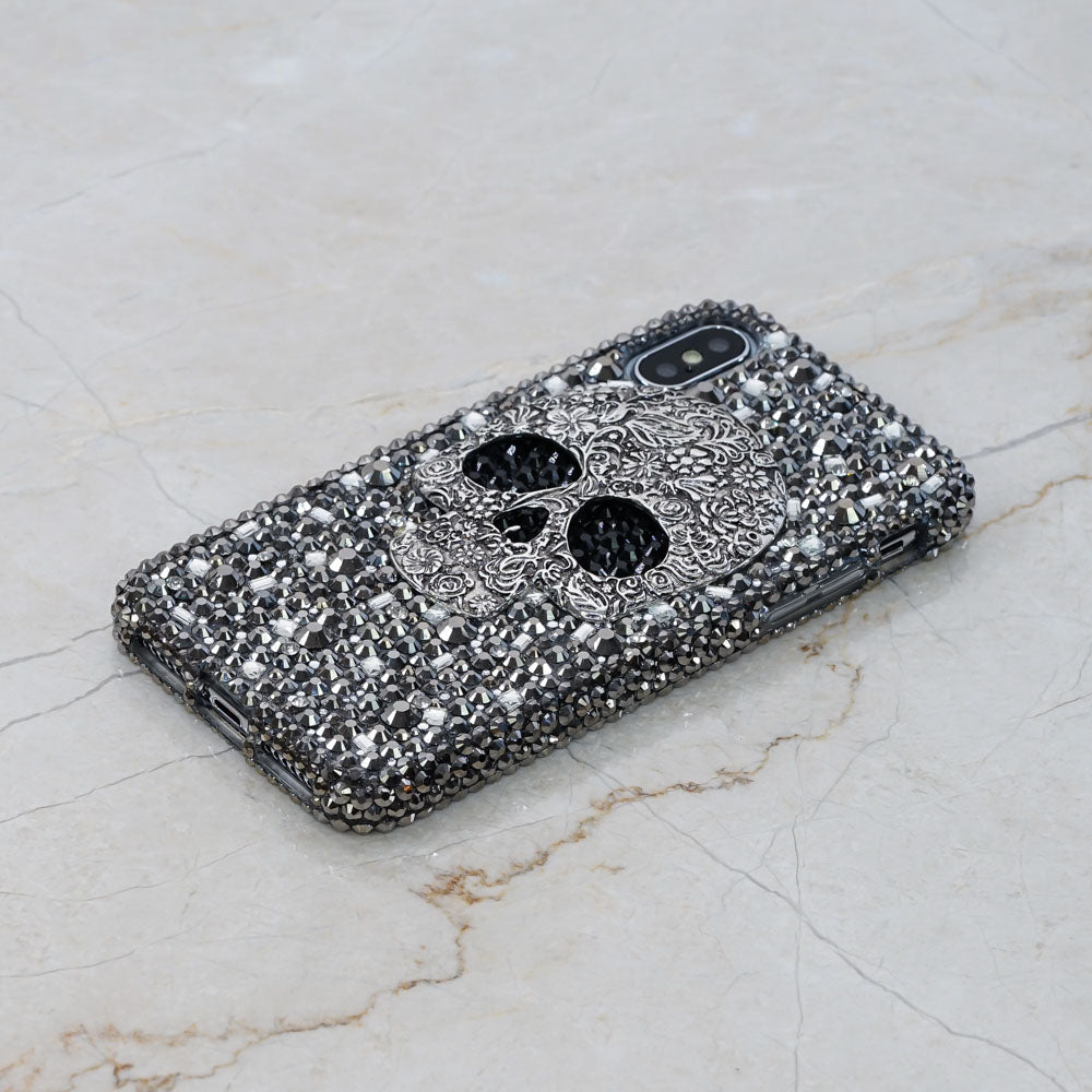 skull bling iphone Xs Max case