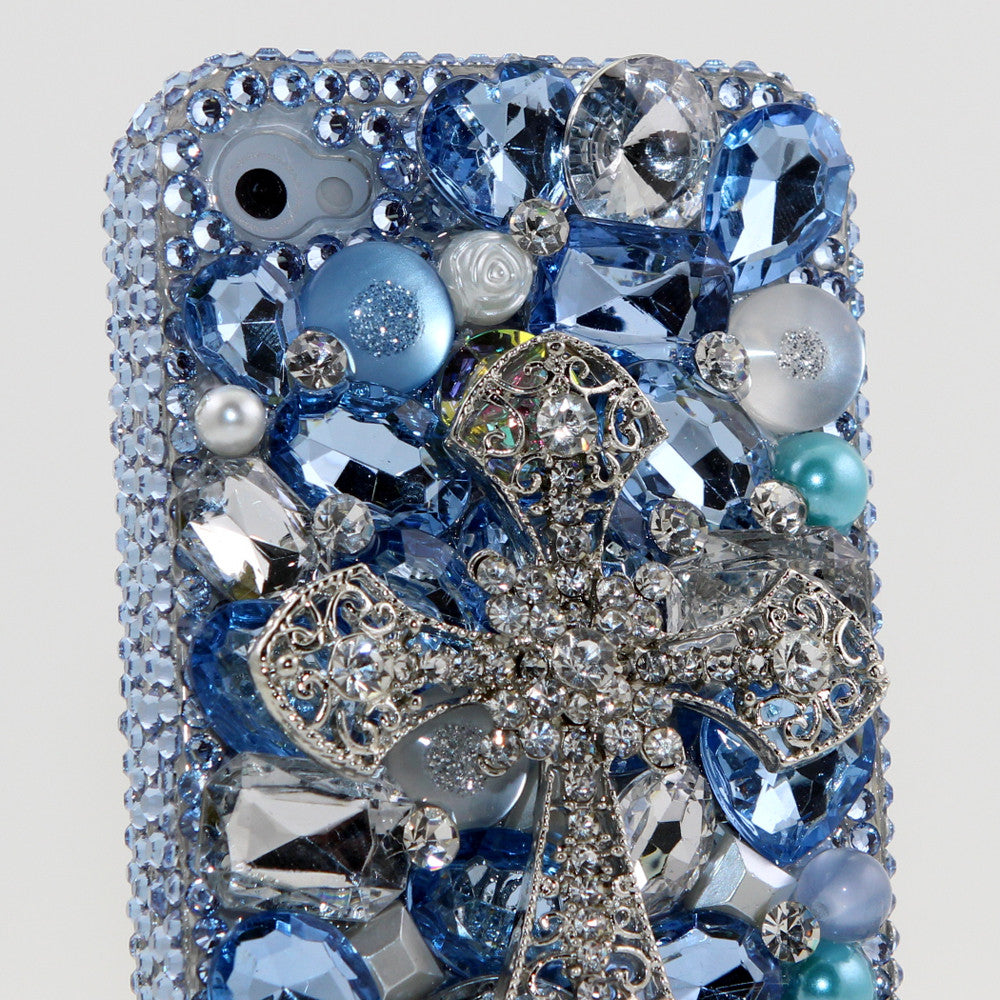 Blue Cross Design case made for iPhone 4 / 4S