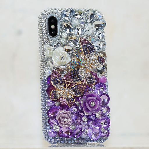 purple butterfly iphone Xs case