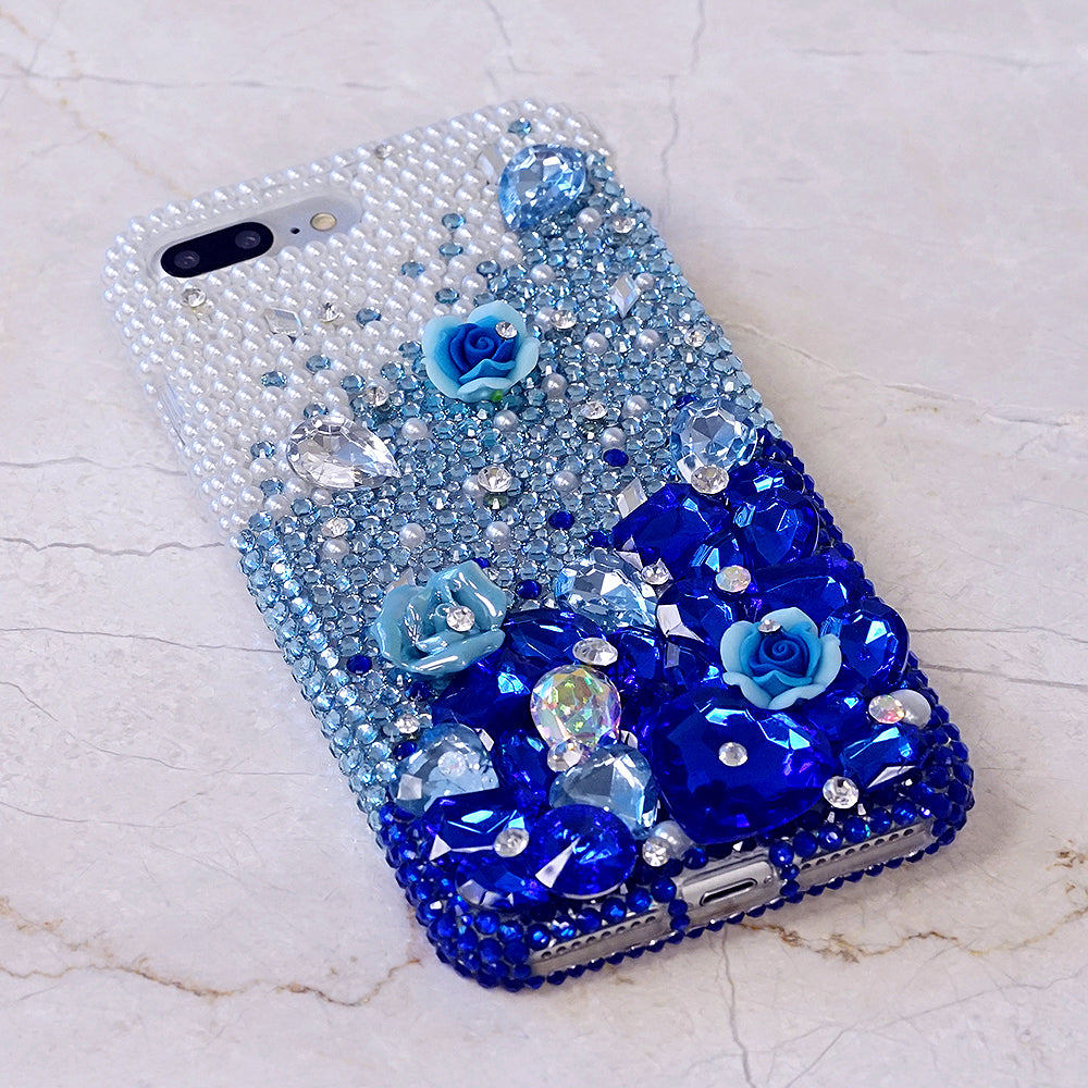Pearls with Deep Blue iphone 7 / 8 plus case