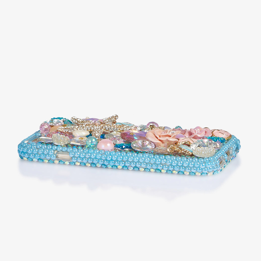 blue crystals iphone 7 case
