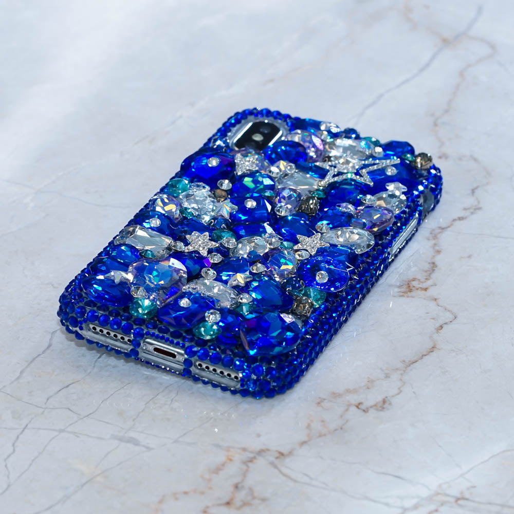 blue star iphone xs case