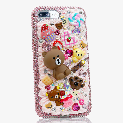 line bear iphone 8 plus case