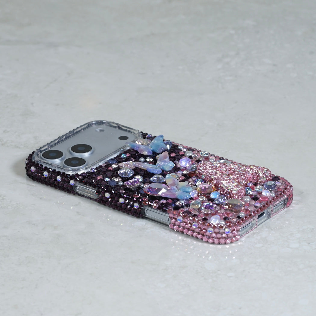 Shimmering Butterflies Personalized letter Design (style PN_1150)