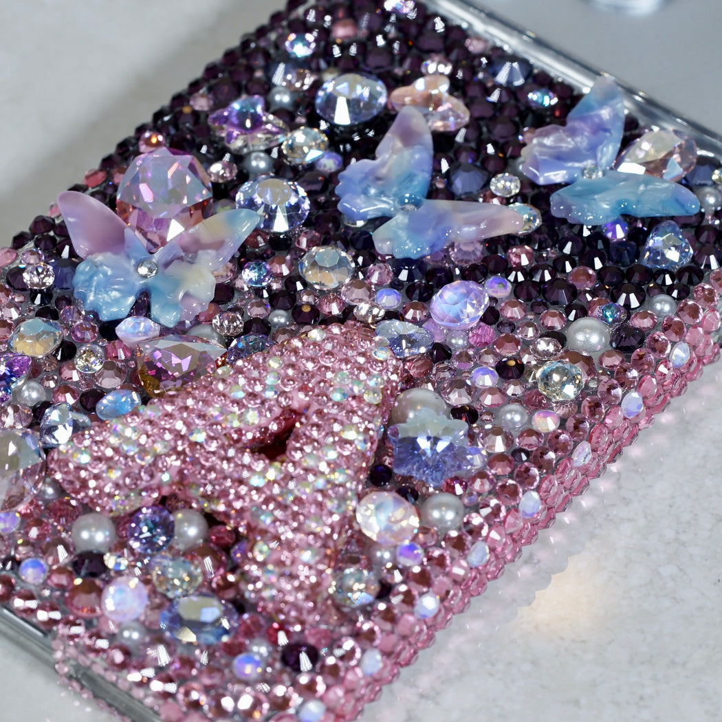 Shimmering Butterflies Personalized letter Design (style PN_1150)