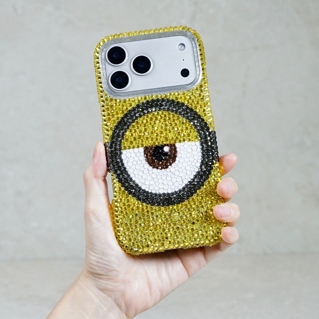 Yellow Minion Crystal Case (style 961)