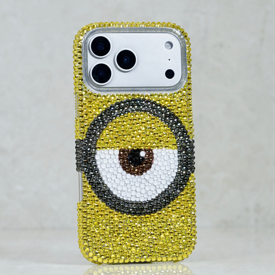 Yellow Minion Crystal Case (style 961)