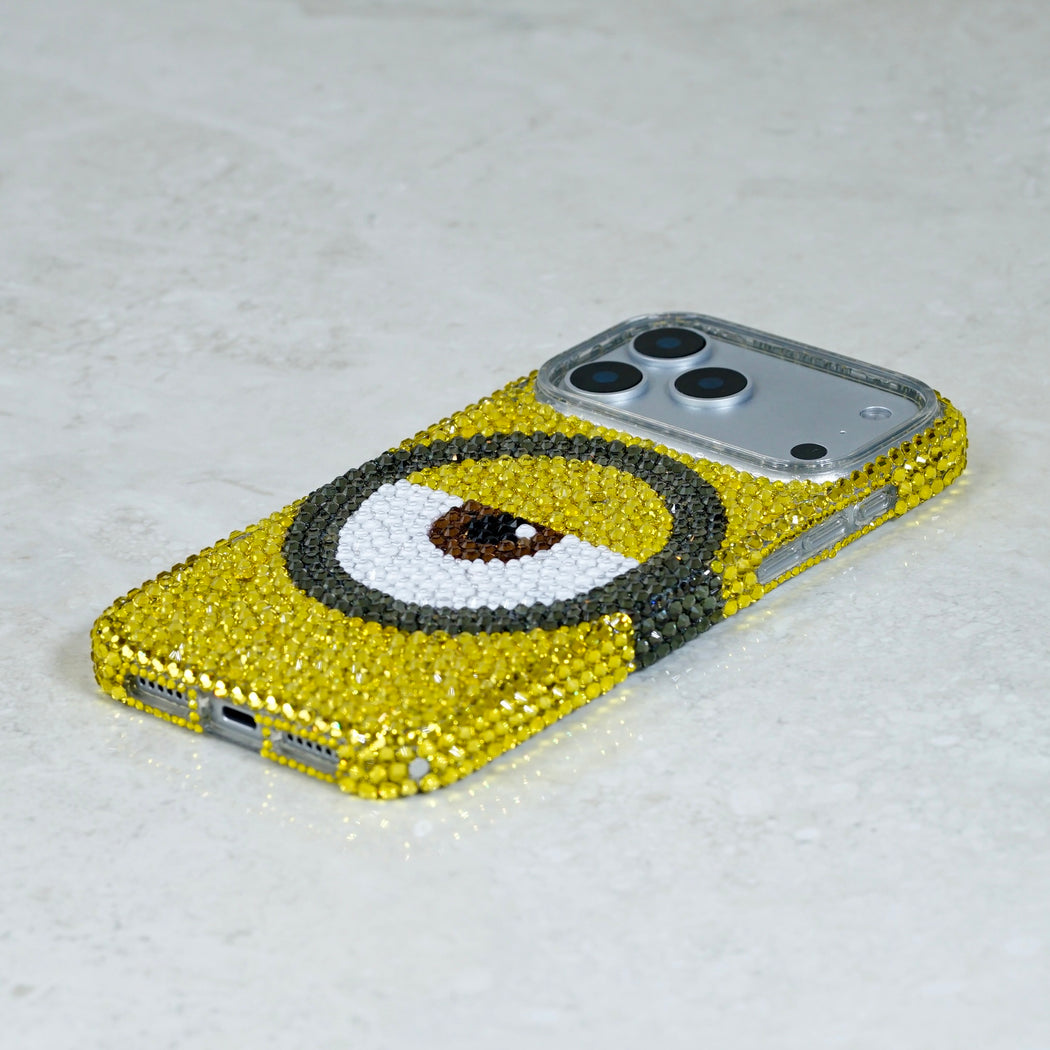 Yellow Minion Crystal Case (style 961)