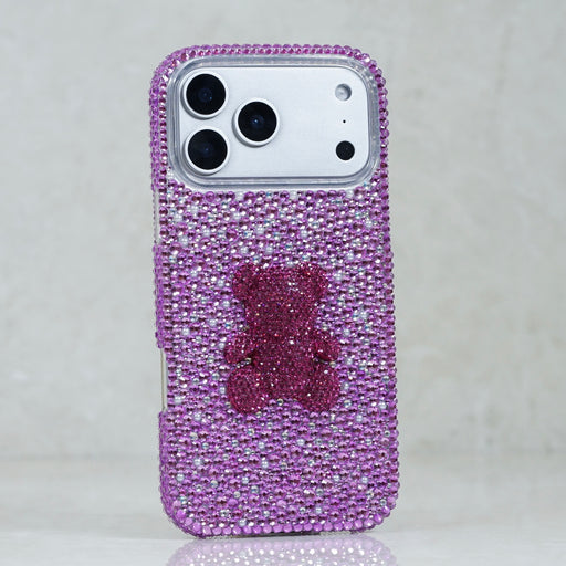 Lavender Playful Gummy Bear Crystal Case (style 967)