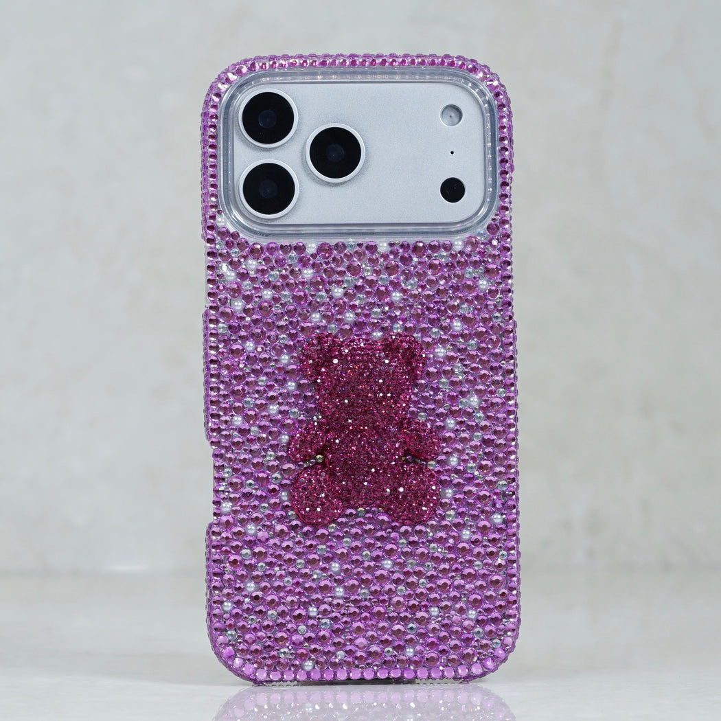 Lavender Playful Gummy Bear Crystal Case (style 967)