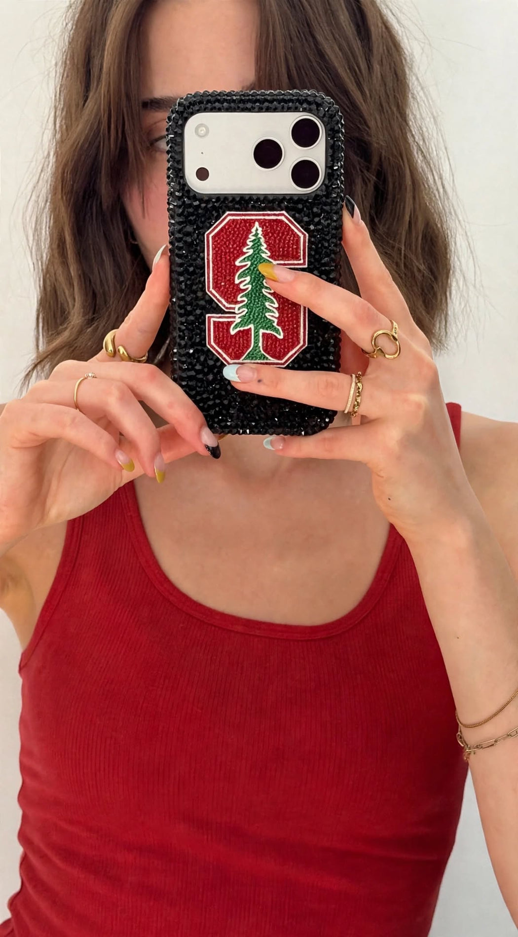 Stanford University Crystal Case (style 970)