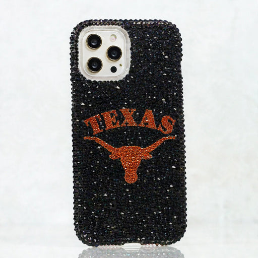 Texas Longhorns Custom Crystal Phone Case (style 972)