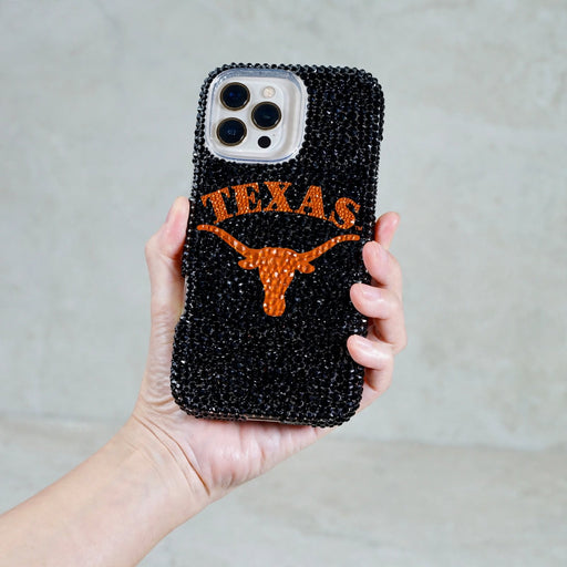 Texas Longhorns Custom Crystal Phone Case (style 972)