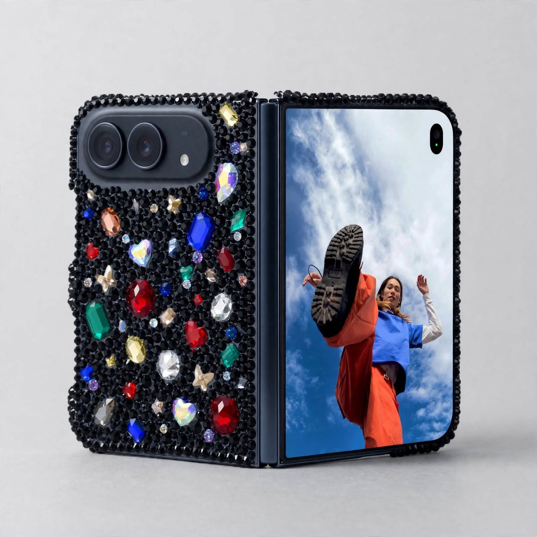 Nightfall Spectrum Jewel Pavé Crystals Case (style 975)