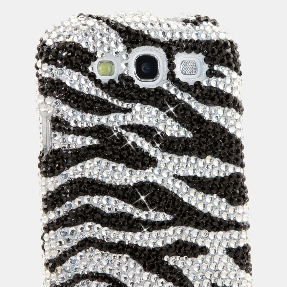 Black and White Zebra Design case made for Samsung Galaxy S3