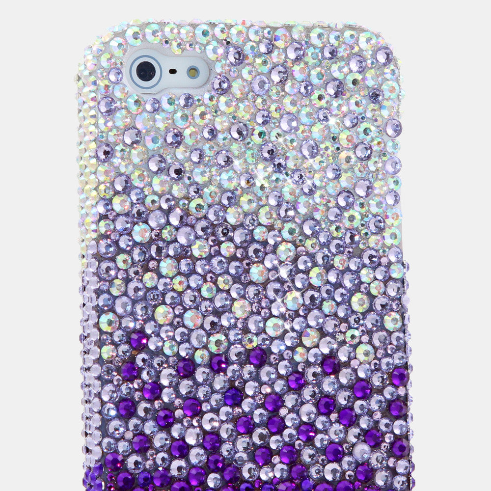 AB Crystals Fades to Blue Design case made for iPhone 5 / 5S