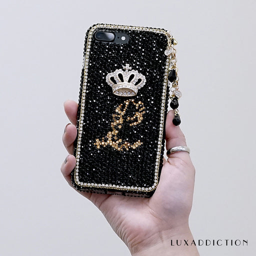 personalized monogram leopard iphone case