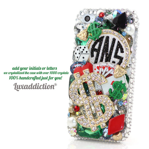 Lucky King Personalized Monogram Design case made for iPhone 5 / 5S