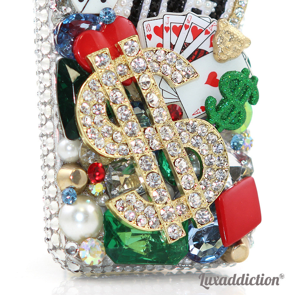 Lucky King Personalized Monogram Design case made for iPhone 5 / 5S