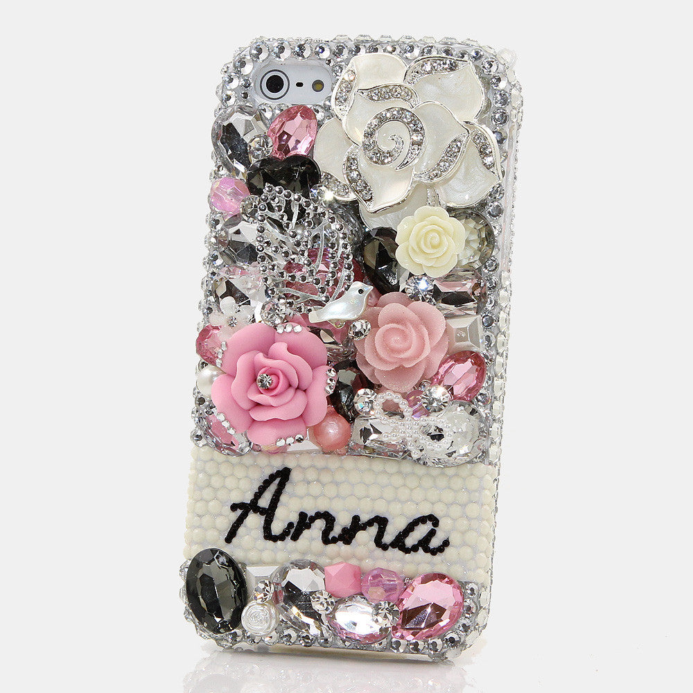 Never Leaf You Personalized Name & Initials Design case made for iPhone 5 / 5S