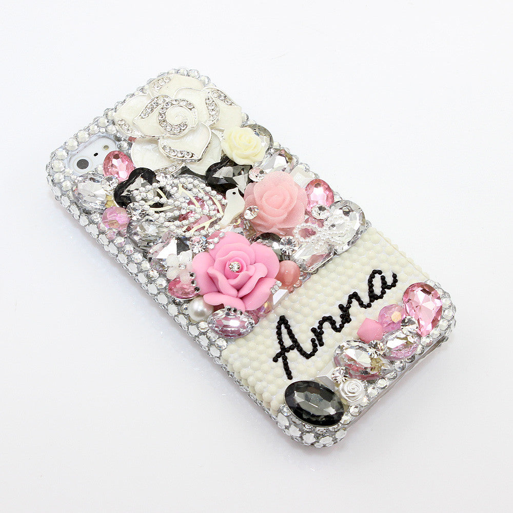 Never Leaf You Personalized Name & Initials Design case made for iPhone 5 / 5S