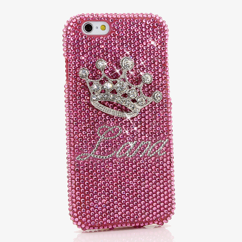 PAMPERED PRINCESS Personalized Name & Initials Design case made for iPhone 6 / 6s PLUS