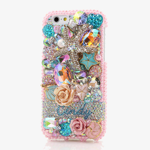 OCEAN TREASURES Personalized Name & Initials Design case made for iPhone 6 / 6s Plus