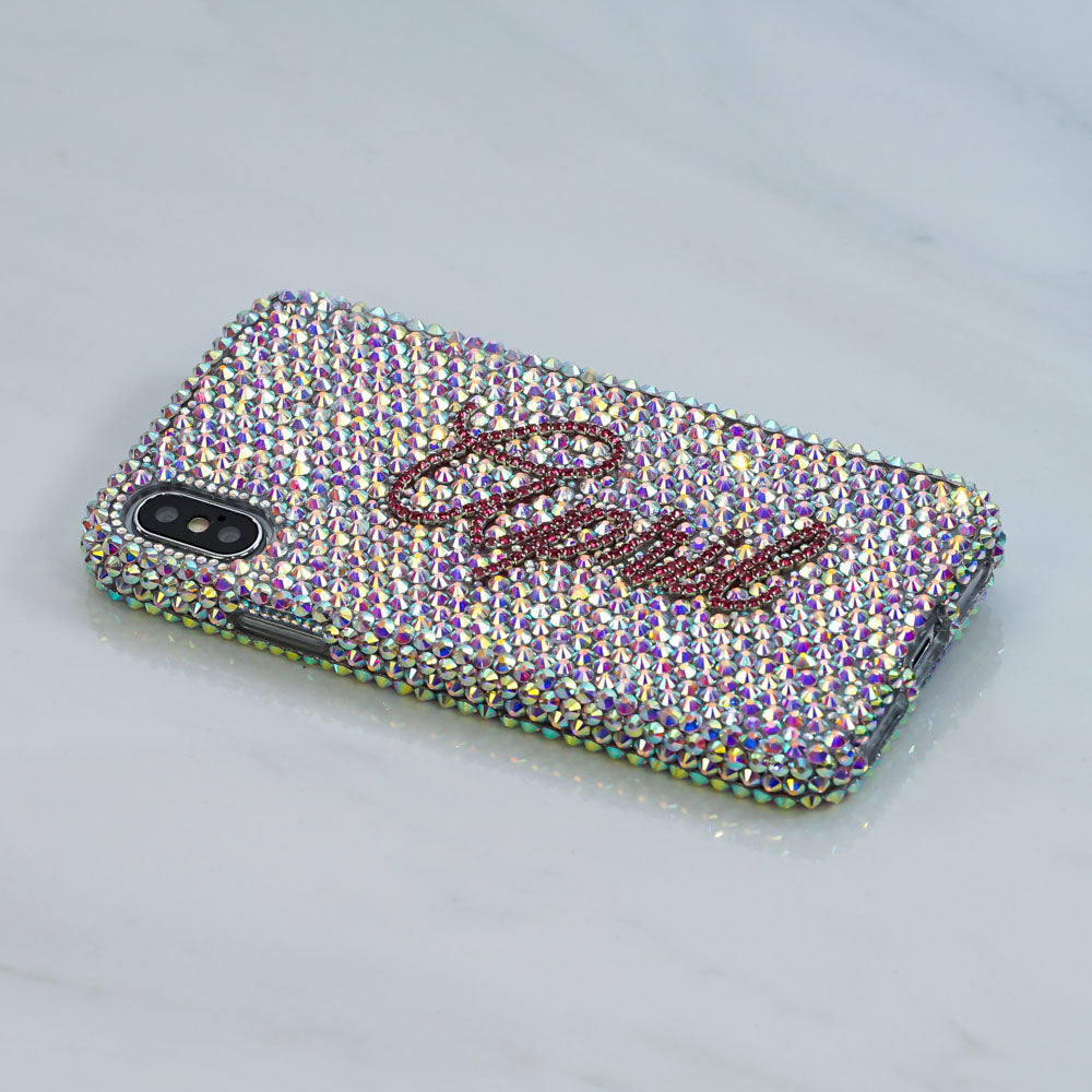 Crystals AB iphone Xs max case
