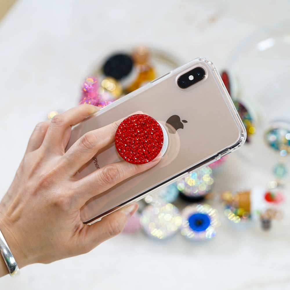 Popsocket Red Deep Red Classy Design PopSockets PopGrip: Swappable
