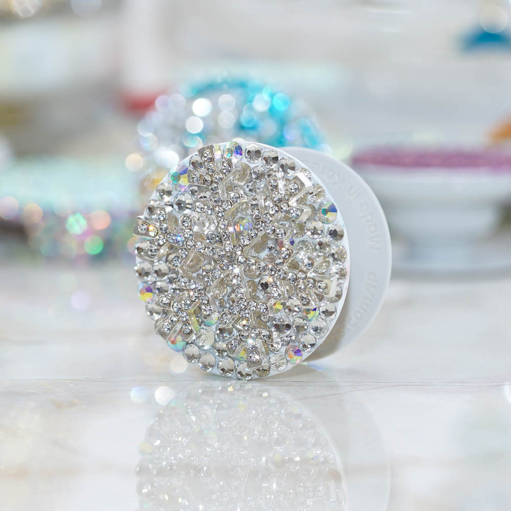 Handmade Bling Crystallized PopSockets Popgrip — LuxAddiction.com
