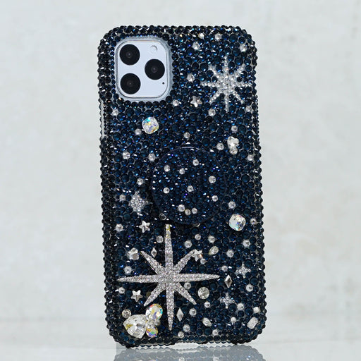 Montana Dark Blue Universe Design + PopSockets PopGrip (Style PS113)