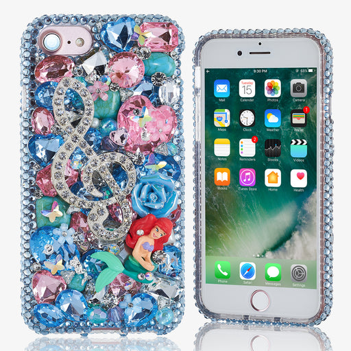 Under the Sea Mermaid and Shell Design iphone 7 case