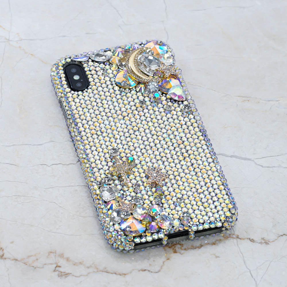 swarovski crystals iphone case