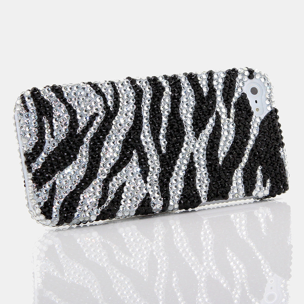 Black and White Zebra Design case made for iPhone 5 / 5S