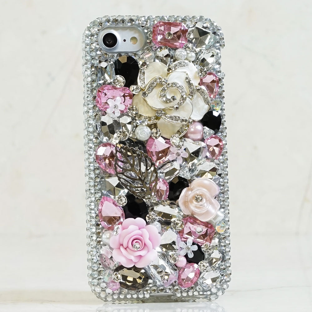 white floral iphone x case