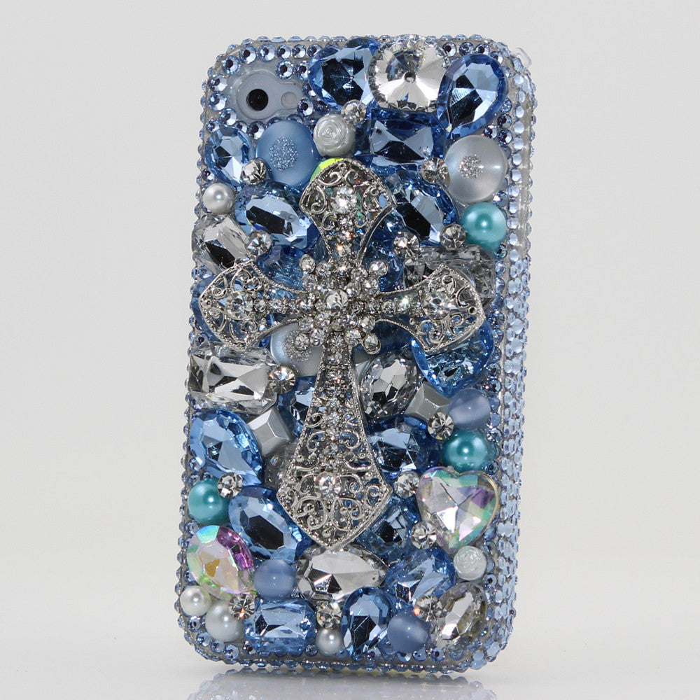 Blue Cross Design case made for iPhone 4 / 4S