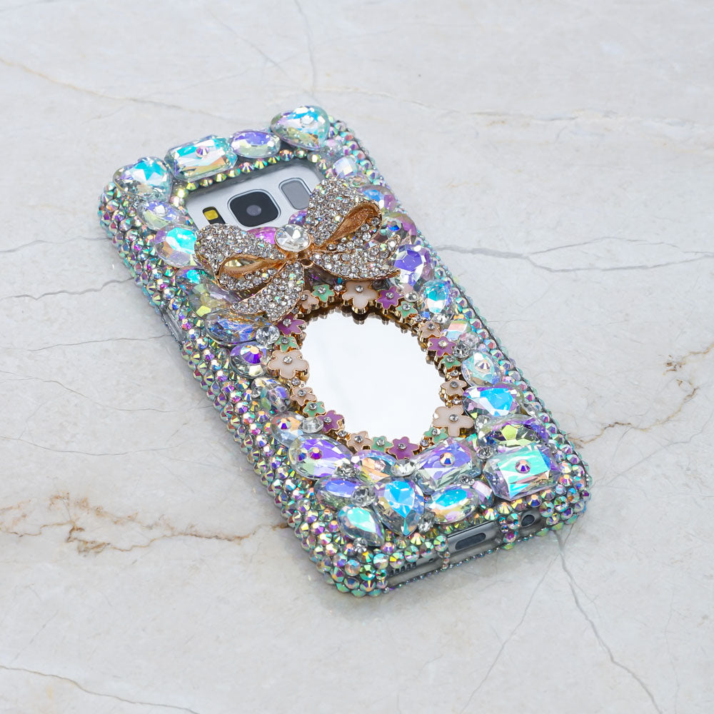 AB crystals bling Samsung Note 9 case