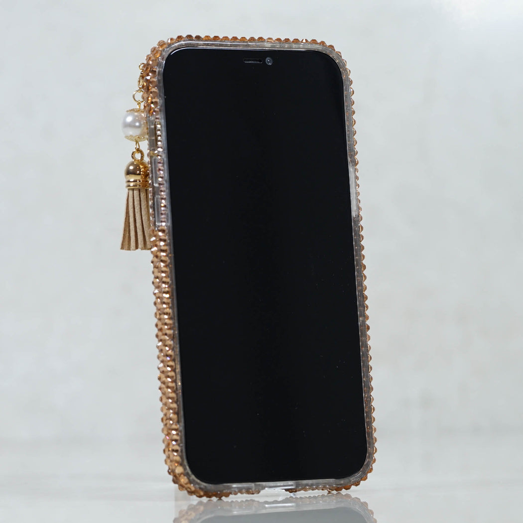 Golden Glory Design with Tassel Phone Charm (style 496)