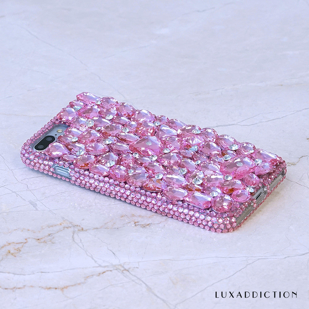 pink stones iphone 7 plus case