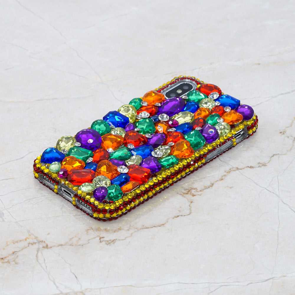 rainbow bling iphone Xs Max case