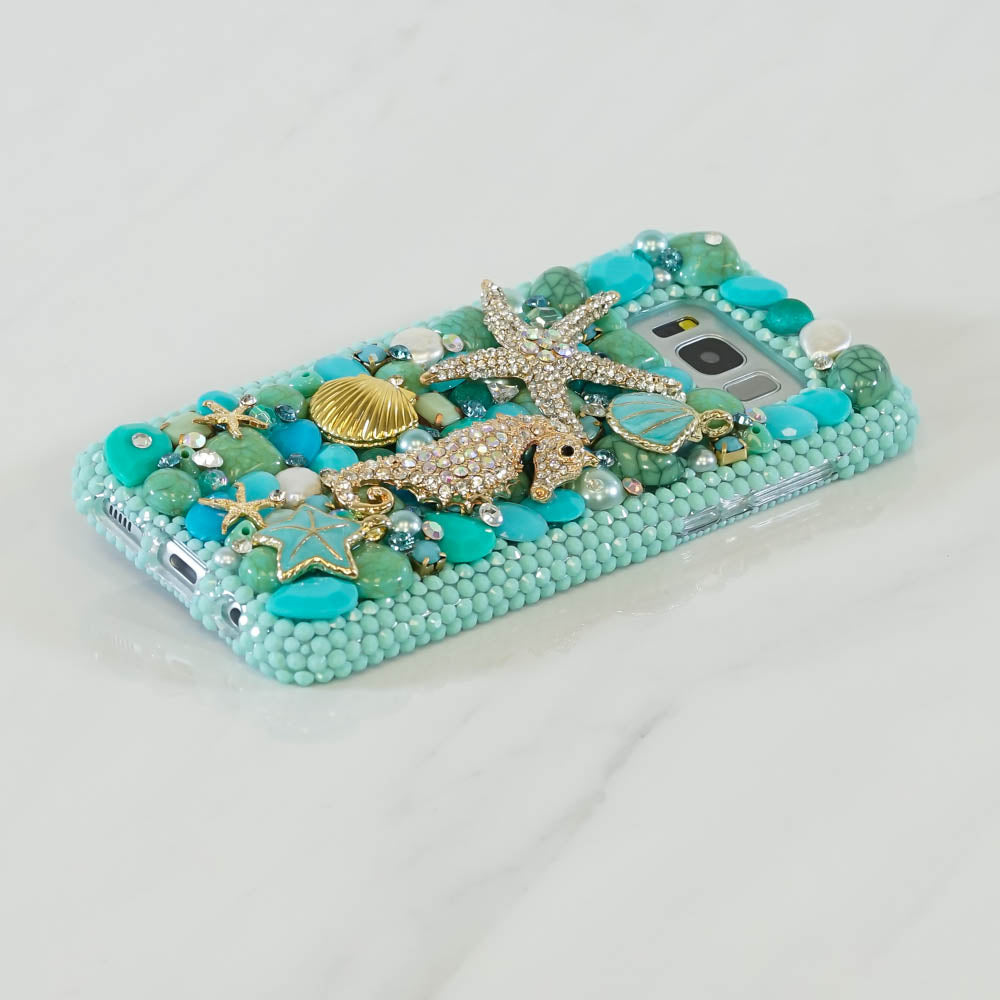 Turquoise samsung galaxy s10 case