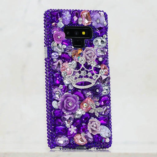 Purple crown iphone xs max case