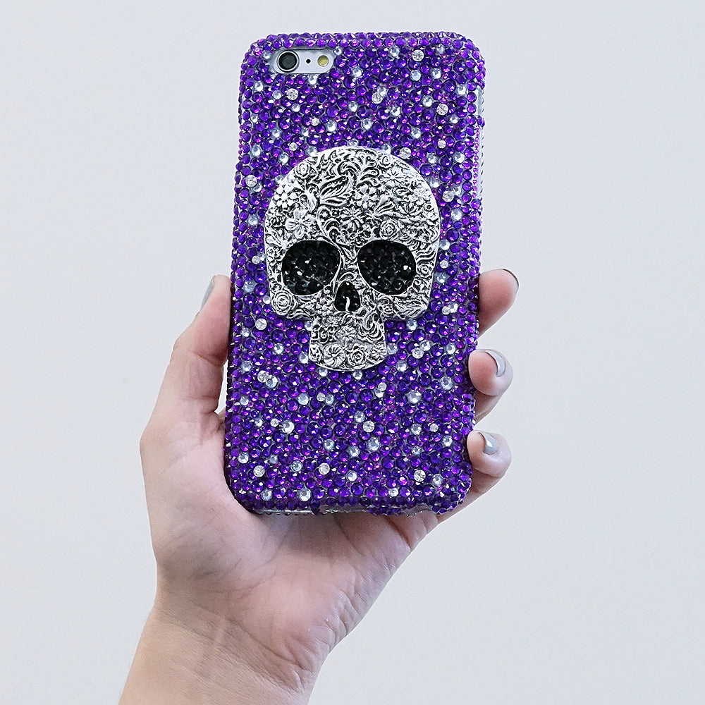 Large Skull with Purple Background Design (Style 867) Large Skull with Purple Background Design (Style 867)