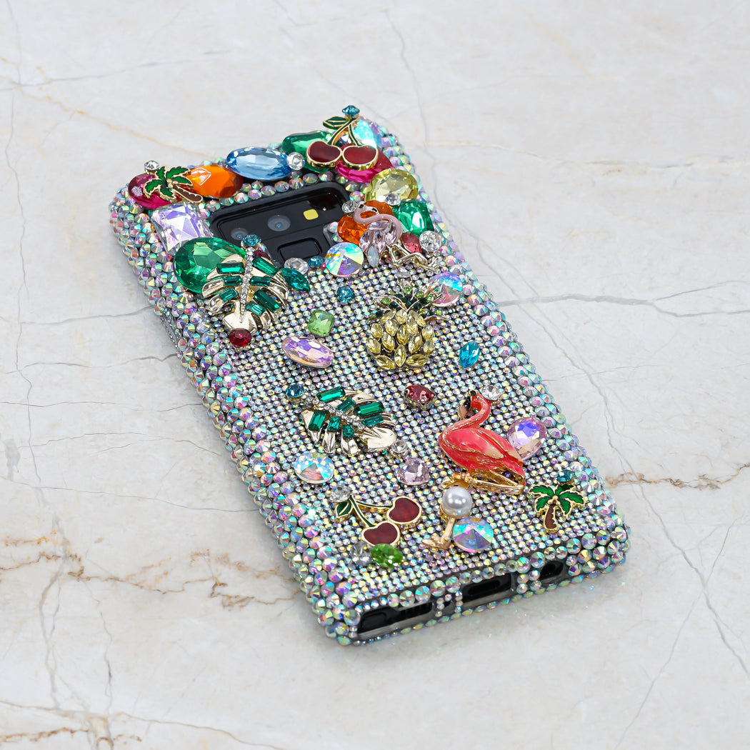 custom flamingo Samsung phone case