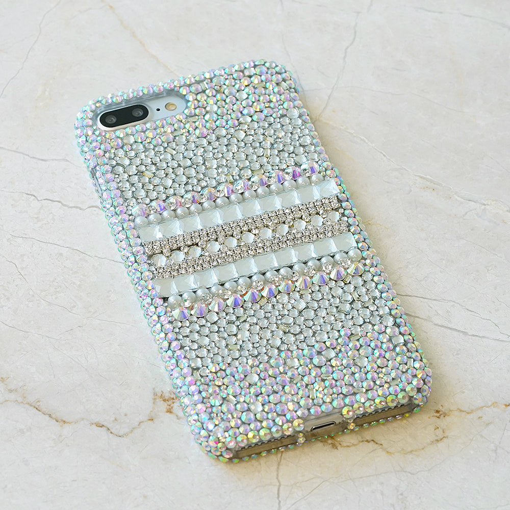 Diamond pearls crystals iphone 7 / 8 Plus case